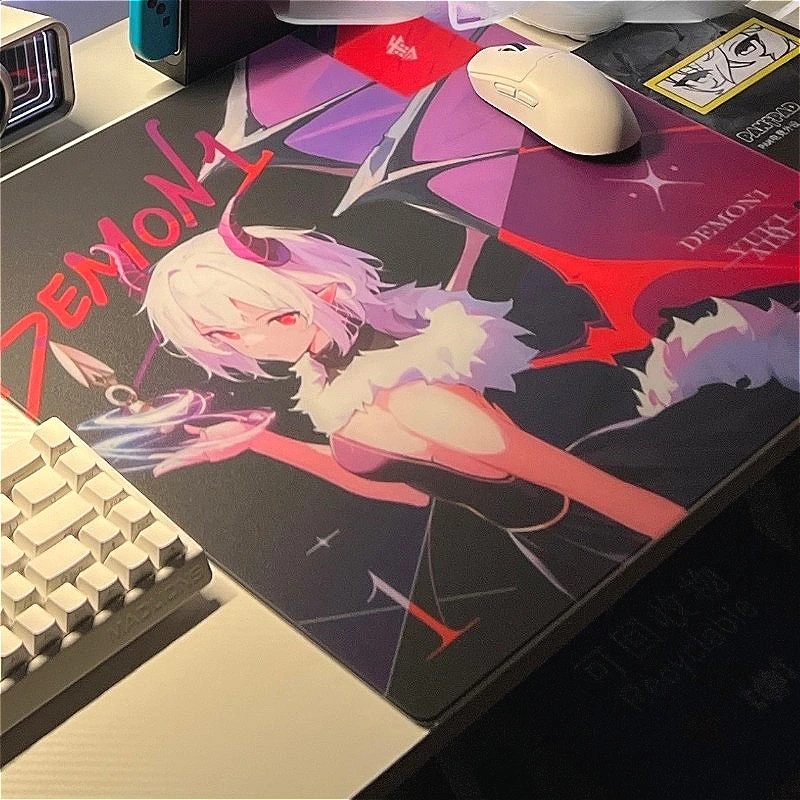 Yuki Aim X Demon1 Tempered Glass Mouse Pad Esports Games Smooth