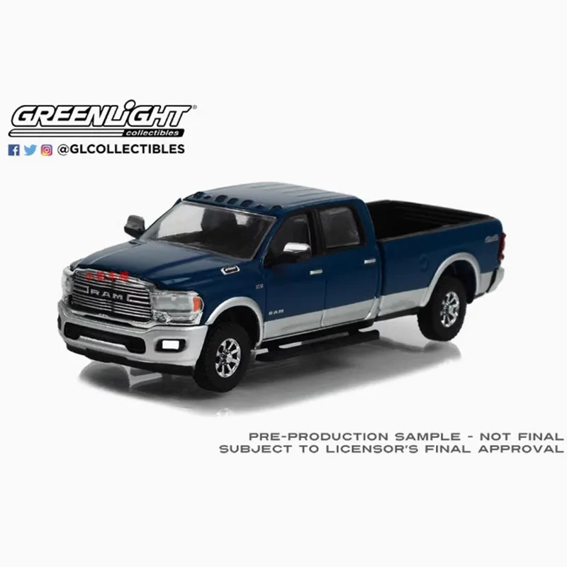 Greenlight Diecast 1/64 Scale 2022-2024 Ram 2500 4×4 Pickup Alloy Simulation Car Model Toy Collection Display