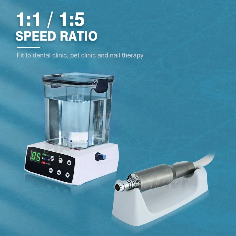 Clinic electric micro motor with external water lab equipment Den tal micromotor