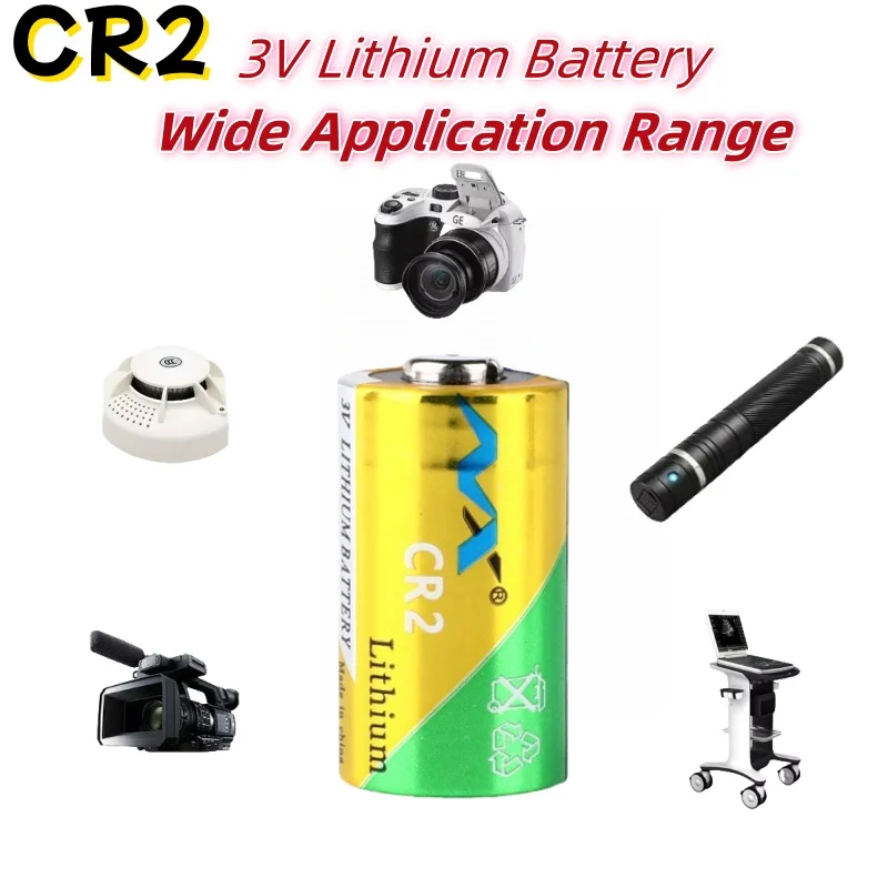 2-50 Uds CR2 3V batería de litio 900mAh 15*27mm CR15270 batería de repuesto-no recargable