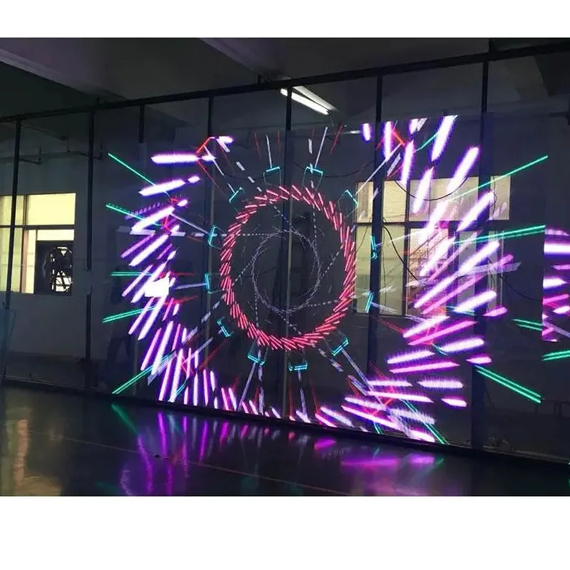 

Hot selling:P3 Transparent LED Display Glass Transparent LED Display High Brightness Transparent LED Video Wall Display