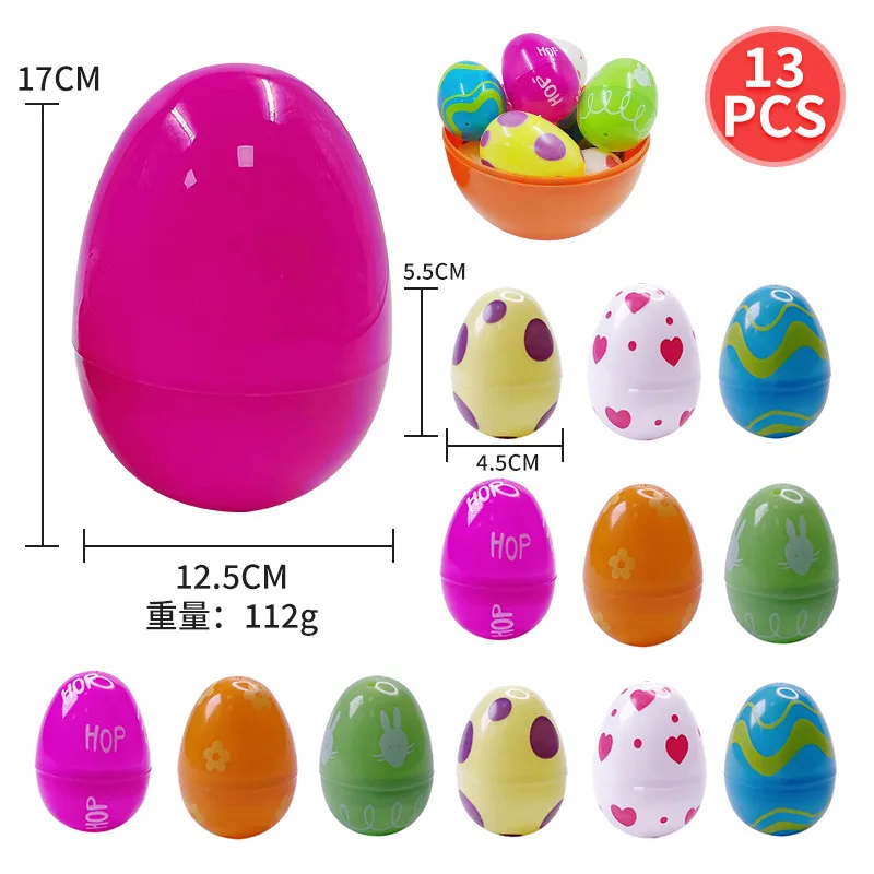 Easter Eggs Prefilled with Squishy Toy Kids Easter Egg Hunt Easter Basket Filler Easter Party Favor Classroom Activity