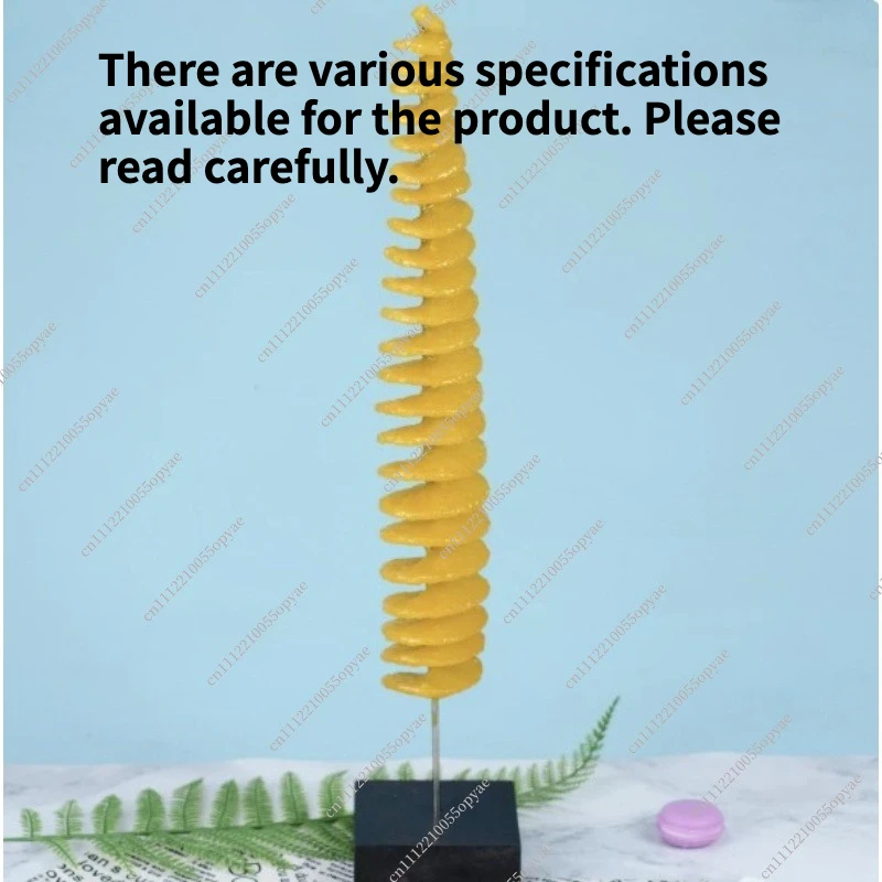 Simulated Potato Tower Model Corn Model Tornado Potato Tower Artificial Food Model Home Decor Fake Fruit