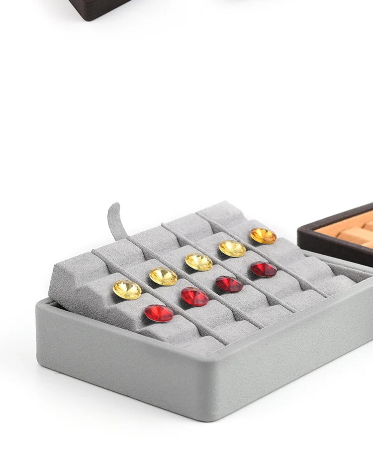 Quality Loose Diamond Color Grading Sorting Display Case Gems Holder Jewelry Gemstone Organizer Tray Bead Stone Storage Showcase