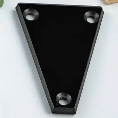 

Covers Triangular Core Guitar Neck Truss Rod Iron Cap Black Metal Electric Parts and Hardware