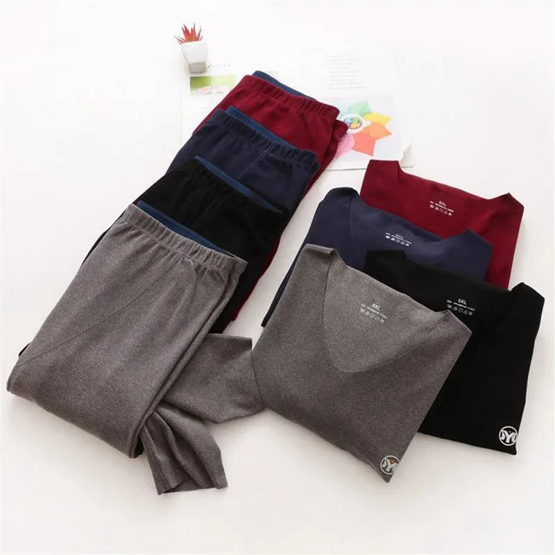 Men\'underwear Clothing Long Johns Oversized Tops Pants Largo Thermal Underwear Men Thermal Clothing For Men Spring Fall Winter