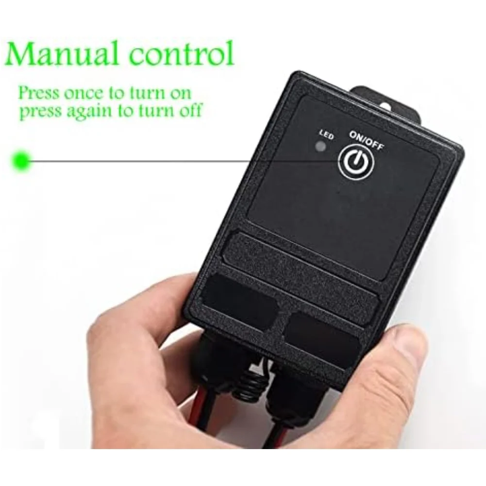  1PCS DC 12-80V Wireless Remote Control Switch IP65 Waterproof 30A High Power Relay For Mud Pumps/motors/lamps/fans/car Washers