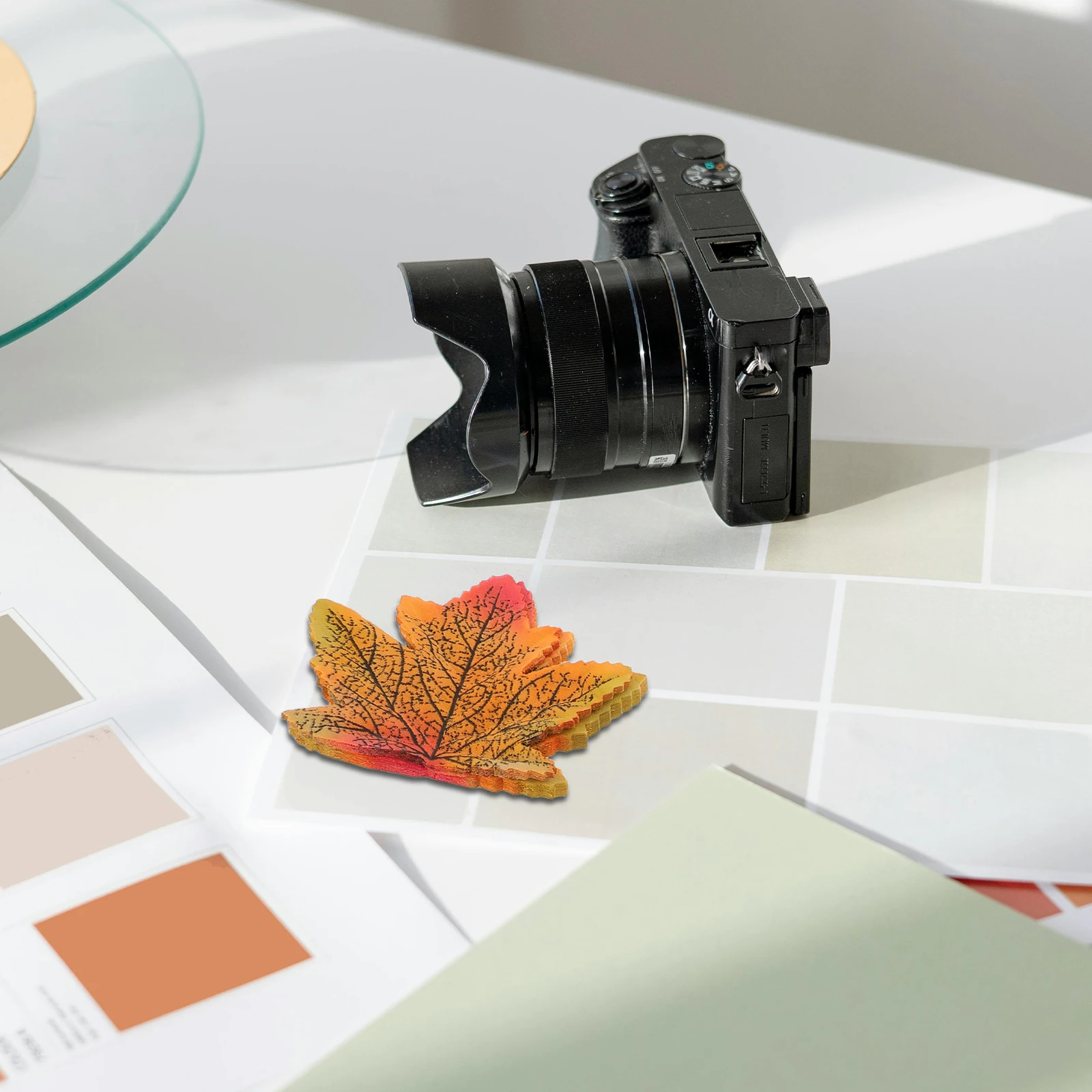 

10Packs Realistic Faux Autumn Maple Leaves Thanksgiving Wedding Decor Table Scatter Fall Party Leaf Decoration