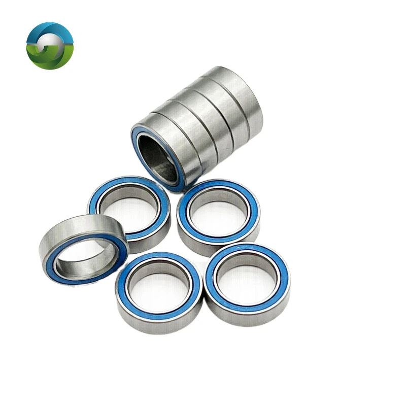 10PCS 6800RS Bearing ABEC-7  10*19*5 mm Thin Section 6800-2RS Ball Bearings 61800 RS 6800 2RS With Blue Sealed L-1910DD