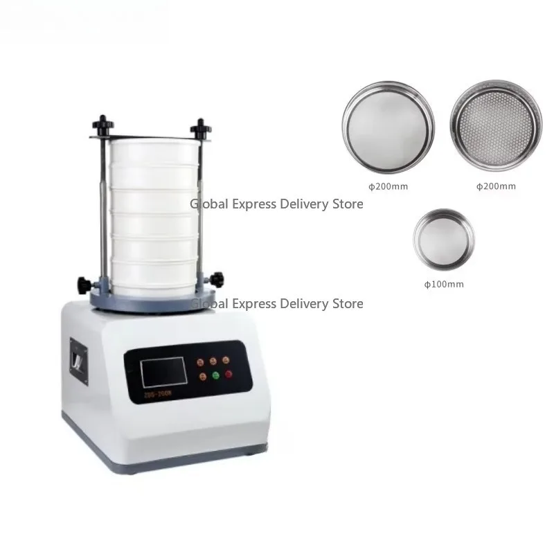 200mm/300mm Diameter Laboratory Test Sieve Shaker Powder Grinding & Separation Equipment for Particle Size Analysis