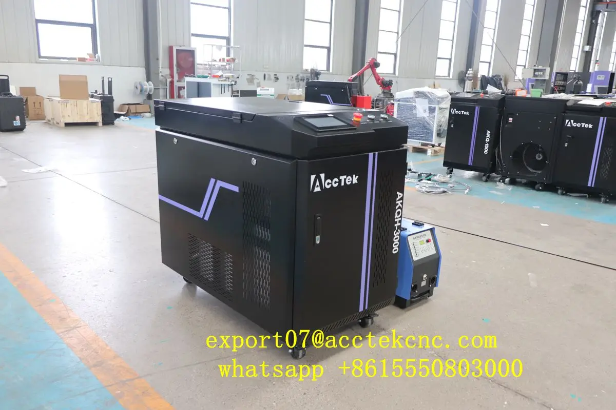 2000w 3000w laser welding cleaning cutting 4 in 1 water cooling double wire feeding laser welding