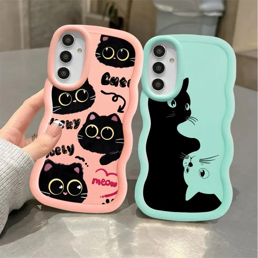 Cartoon Black Cat C…