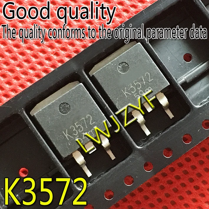 (10Pieces) New K3572 2SK3572 TO-263 MOS 20V80A MOSFET Fast shipping