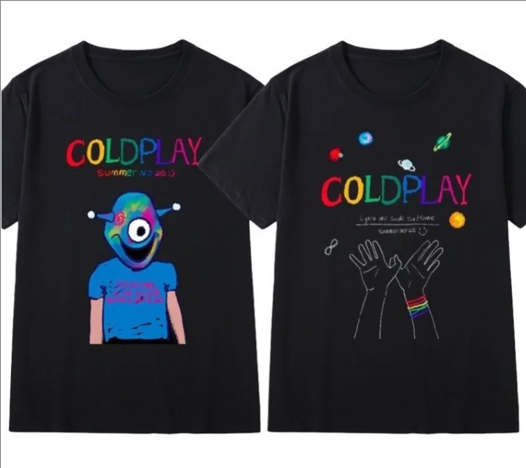 

Футболка Cold Band Alien Radio's Same American Heavyweight из чистого хлопка с короткими рукавами