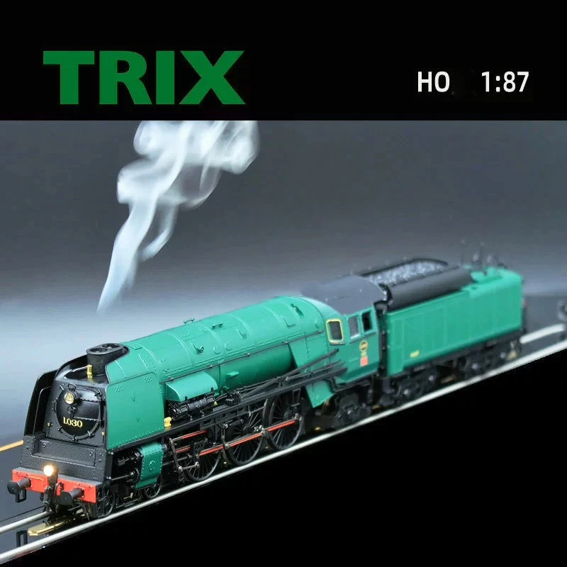 HO 1/87 Модель поезда Германия TRIX 25480 CLASS1 Паровой цифровой звуковой дымовой эффект (DCC) Три поколения бельгийских игрушек поезд