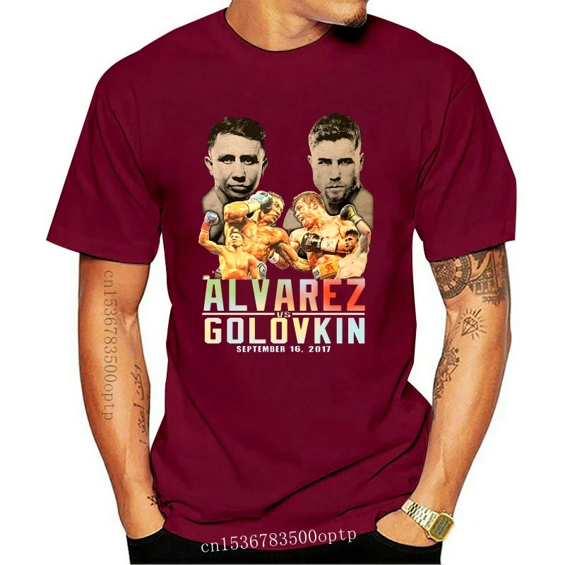 Mens clothing  Canelo Alvarez Vs Ggg Golovkin  Graphic Boxing T Shirt Size Xl