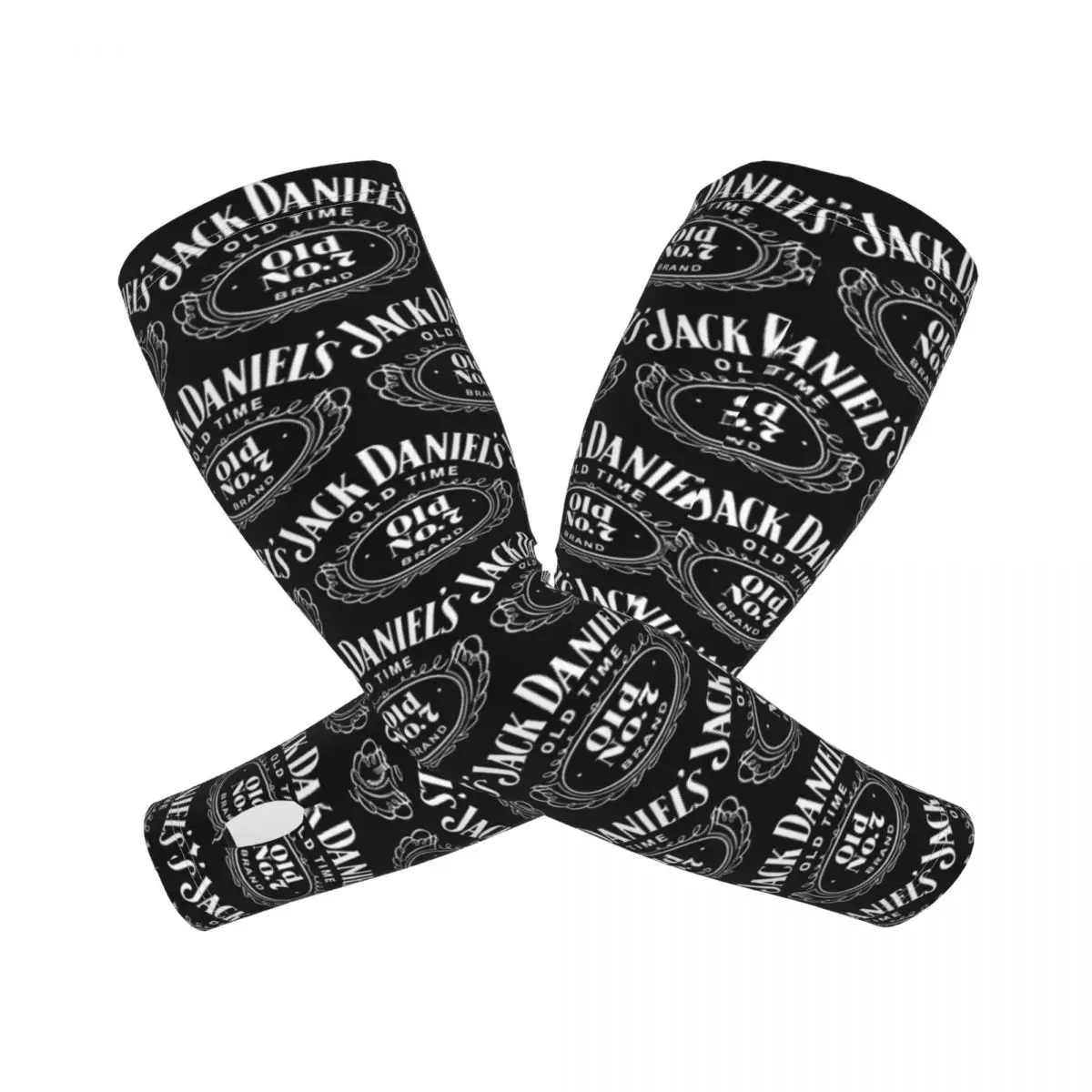 J-JACK DANIELS брендовые виски наружные рукава для защиты от солнца и ультрафиолета, летние ледяные шелковые велосипедные татуировки на рукавах