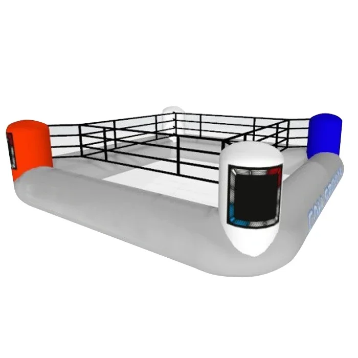 Outdoor Portable Custom Logo Floor Inflatable Boxing Rings Arena Field Inflatable Boxing Ring For Adult