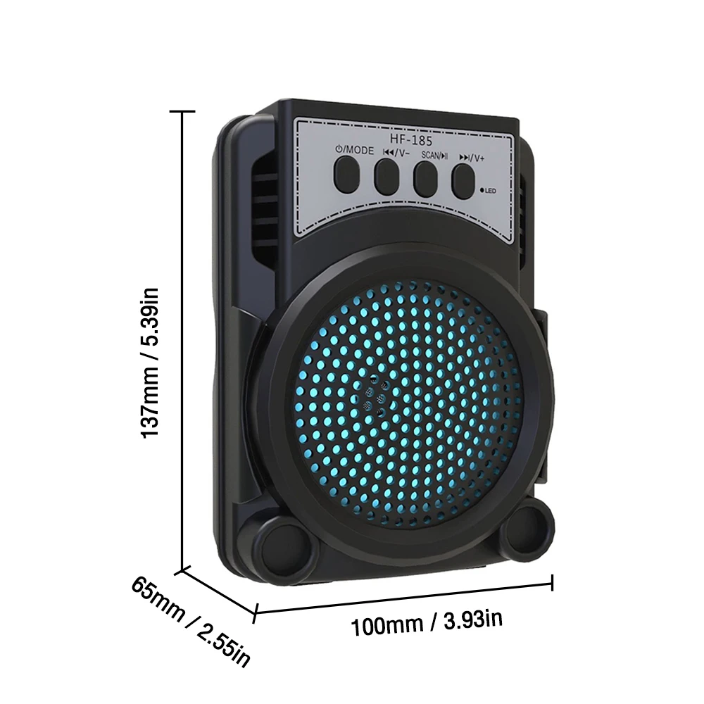 Alto-falante Bluetooth portátil ao ar livre, alto-falante estéreo sem fio, subwoofer, soundbar, sistema de som Home Theater