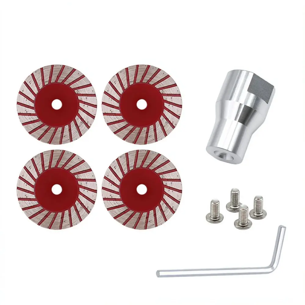 Diamond Corrugated Saw Blade For Uniq Angle Grinder Stone Granite Tile Cutting Carving Disc M14 5 8 11 Threaded Arbor
