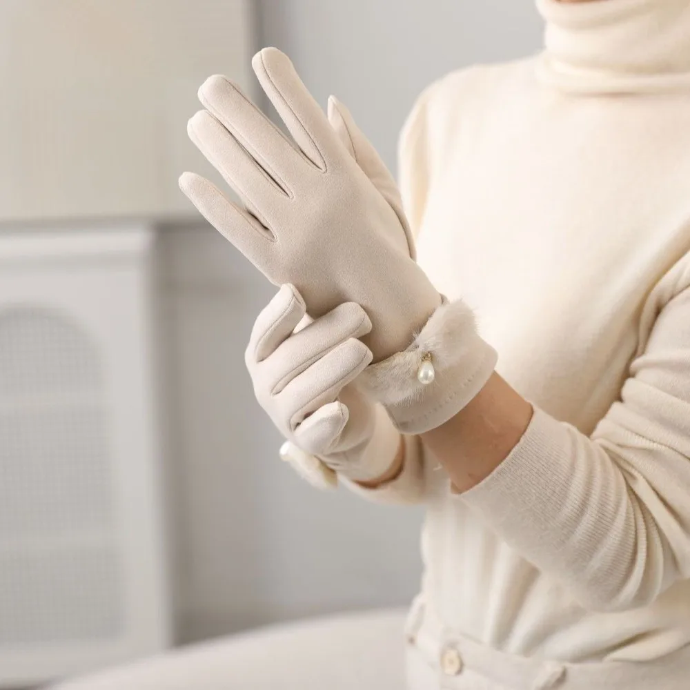 

Новые теплые зимние перчатки с полным пальцем, морозостойкие перчатки с сенсорным экраном, ветрозащитные перчатки Dralon с полным пальцем для езды на велосипеде, катания на лыжах на открытом воздухе