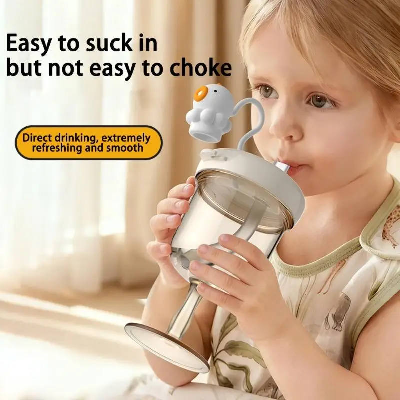 

Baby Transitional Water Cup Drinking Cup with Straw 180ml Large Capacity for Toddler Kids Birthday Party Drinkware A2UB