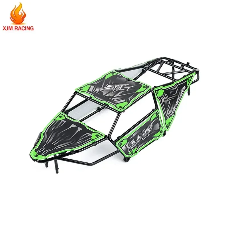 قفص معدني مع مجموعة شل السيارة لـ 1/5 Hpi Rofun Baha Rovan Km Mcd Baja 5TS قطع غيار شاحنات السيارات بجهاز التحكم عن بعد