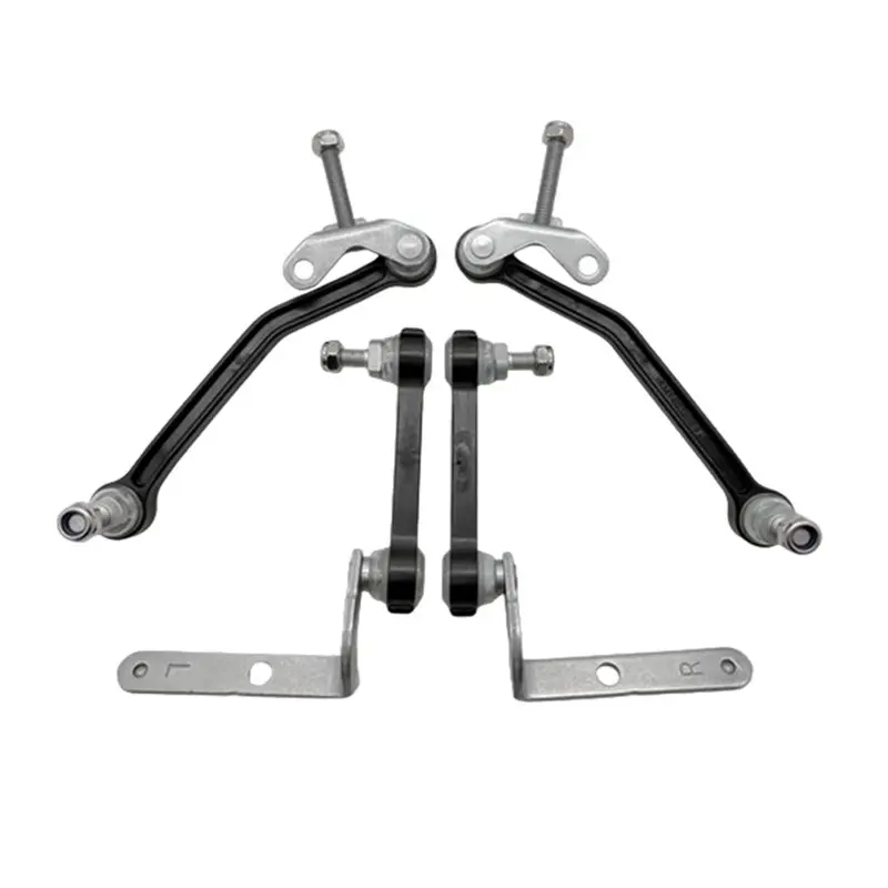 A58X-Set Of 4 Headlight Level Adjustment Rod Link For GLS X166 ML W166 GLE W292 A1663200132 A1663200932 A166320103