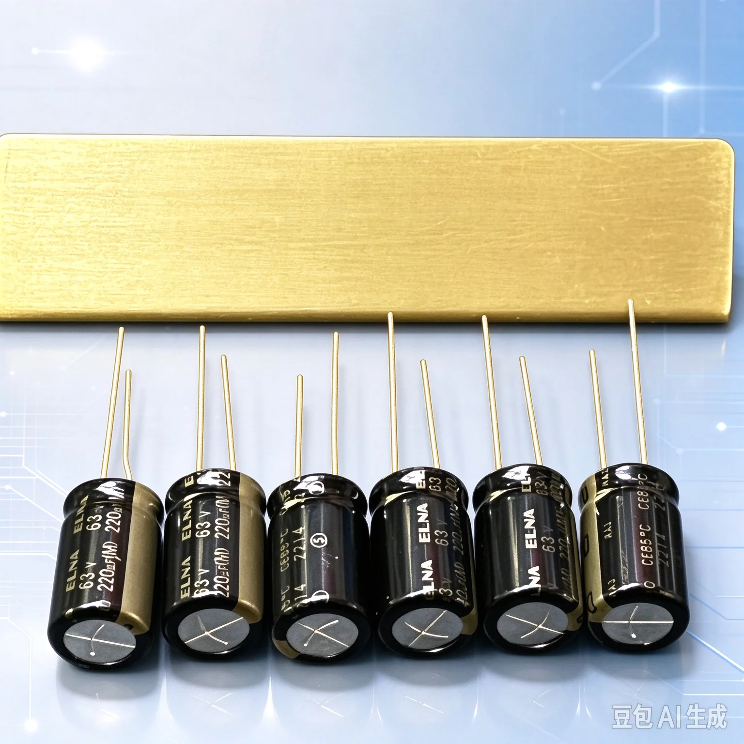 100-pezzi-di-condensatori-audio-ra3-di-alta-qualita-220uf-63v-per-dimensioni-10×16-mm