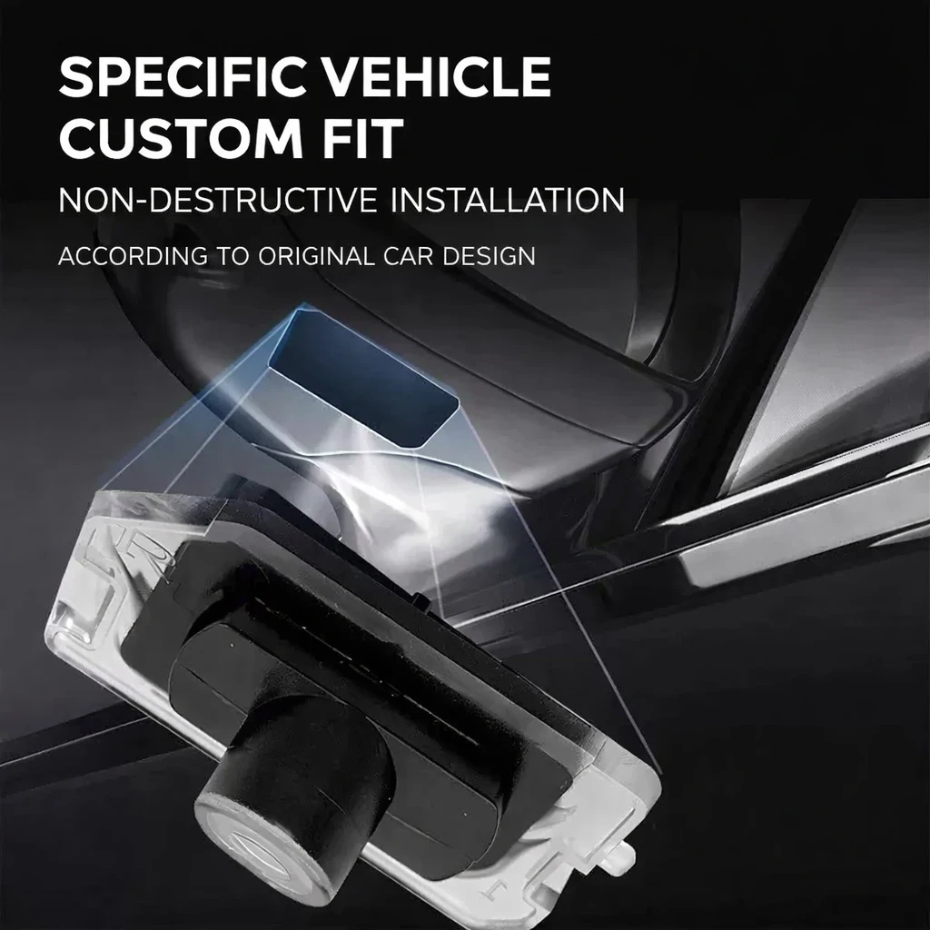 For Mercedes Benz LED Car Rearview Mirror Welcome Shadow Light W205 W247 W213 N293 W253 W222 X247 Ghost Projection Lamp