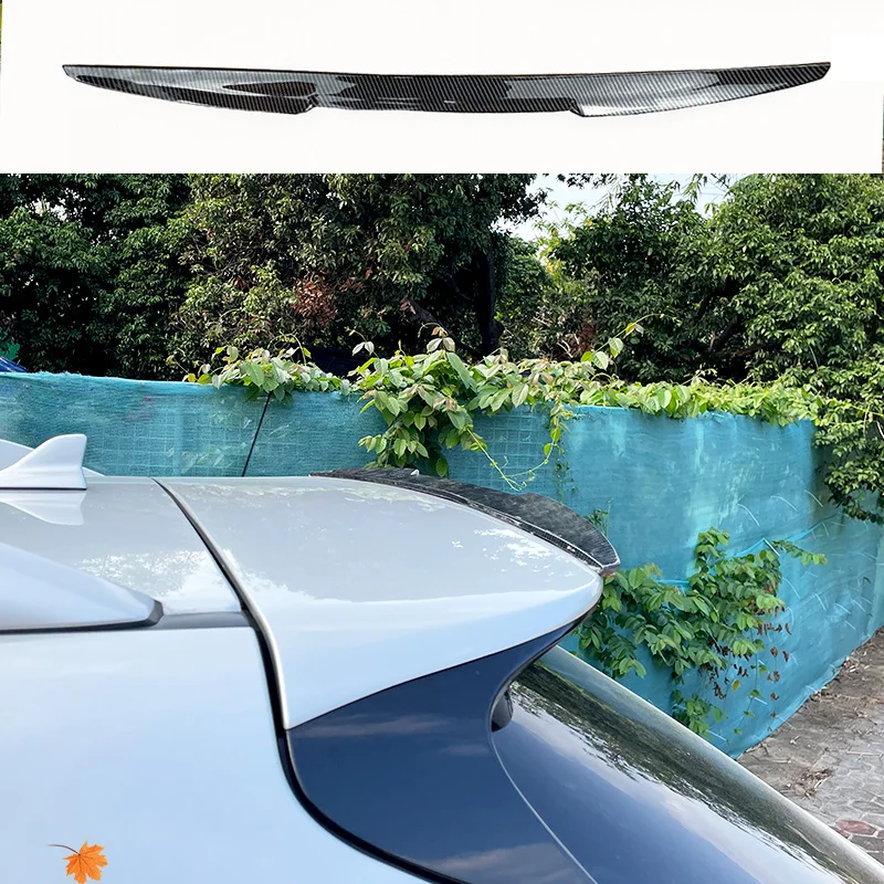 For LEXUS RX350 RX270 RX300 2009-2015-2020 Year Roof Spoiler Hatchback Carbon Look Black Rear Wing Body Kit Accessories Styling