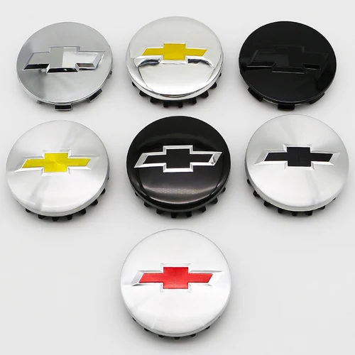 4 Uds cubierta de cubo de rueda de coche tapa central de llanta accesorios decorativos para Chevrolet Aveo Cruze Malibu Captiva Optra Trax Lacetti Sail