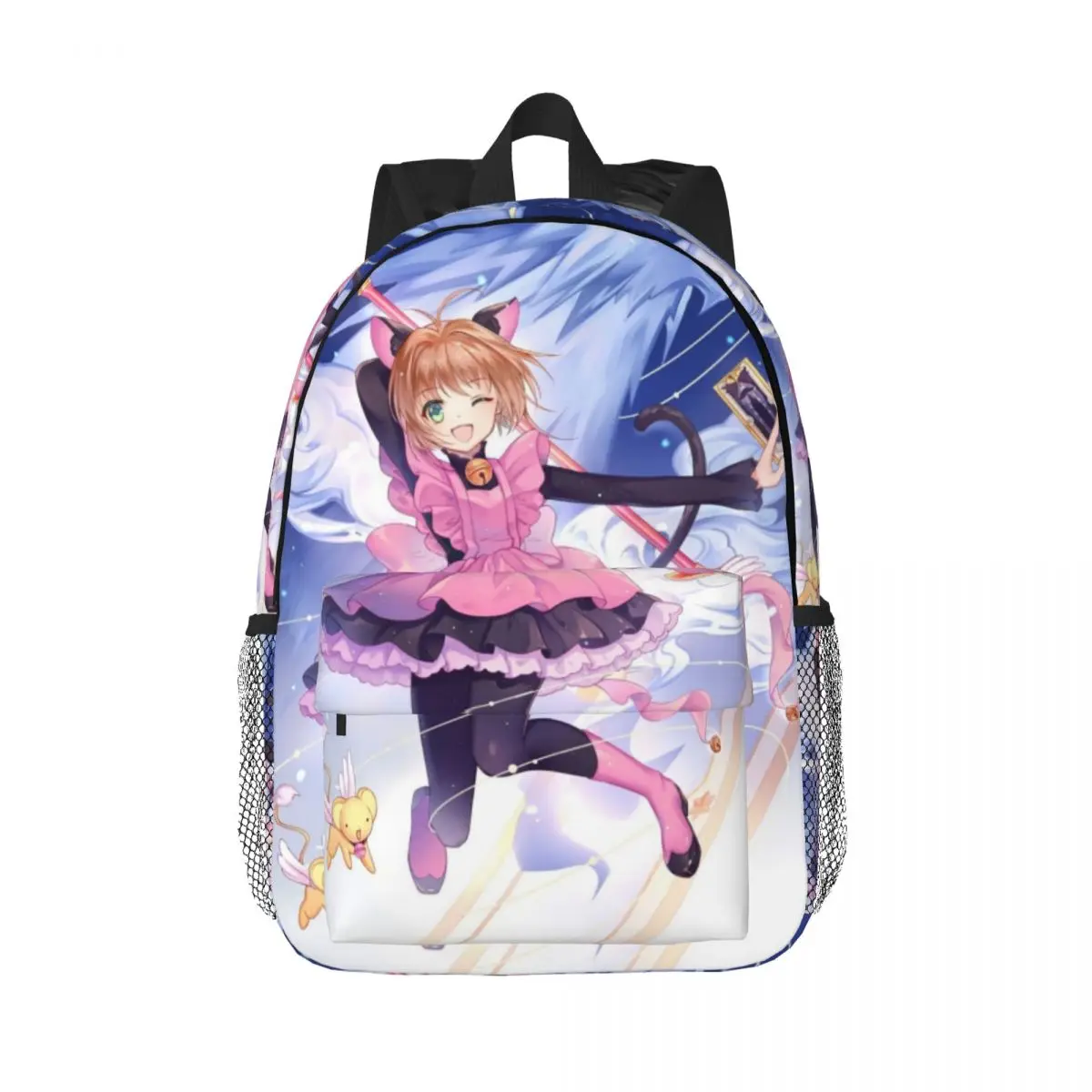 

Cardcaptor Sakura Magic Circle Printed Lightweight Casual Schoolbag For School, Outdoor, Shopping, Office 15inch