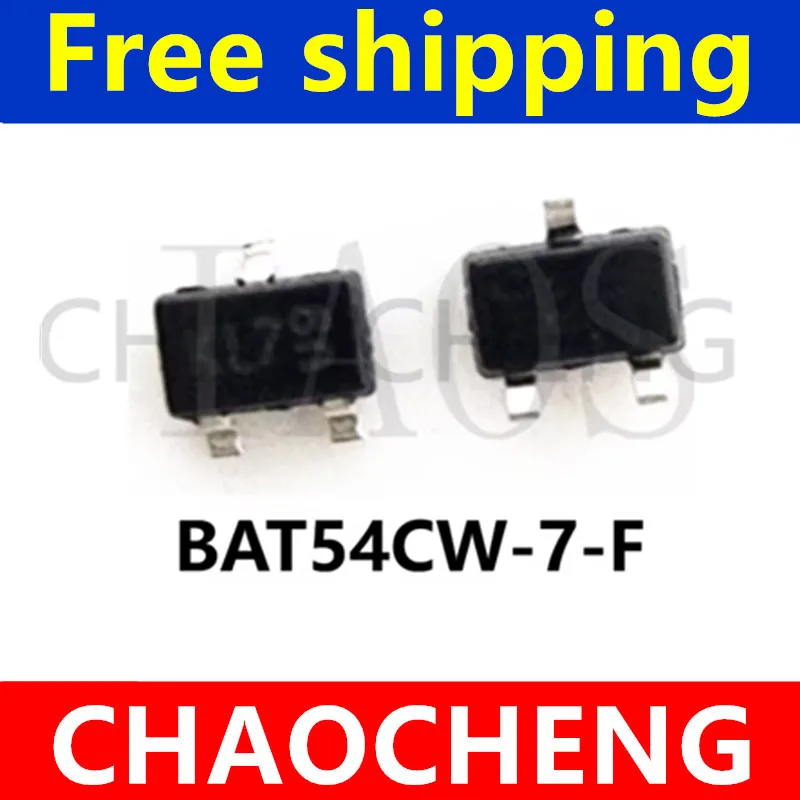 (20pcs)100% New Original BAT54CW-7-F BAT54CW BAT54 KL7 SOT-323 Chipset