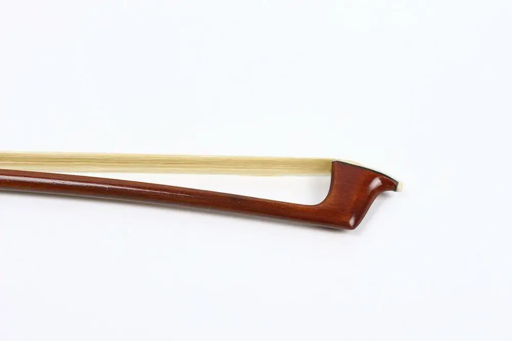 Violin Bow 4/4 Brazil wood Straight bone Frog AAA horse Hair Yinfente #R32