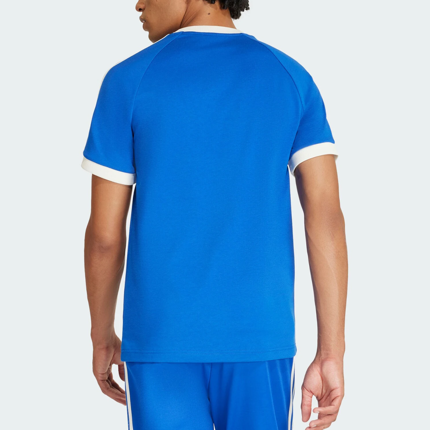 Adidas genuine clover men's football casual retro short sleeved T-shirt IU2123