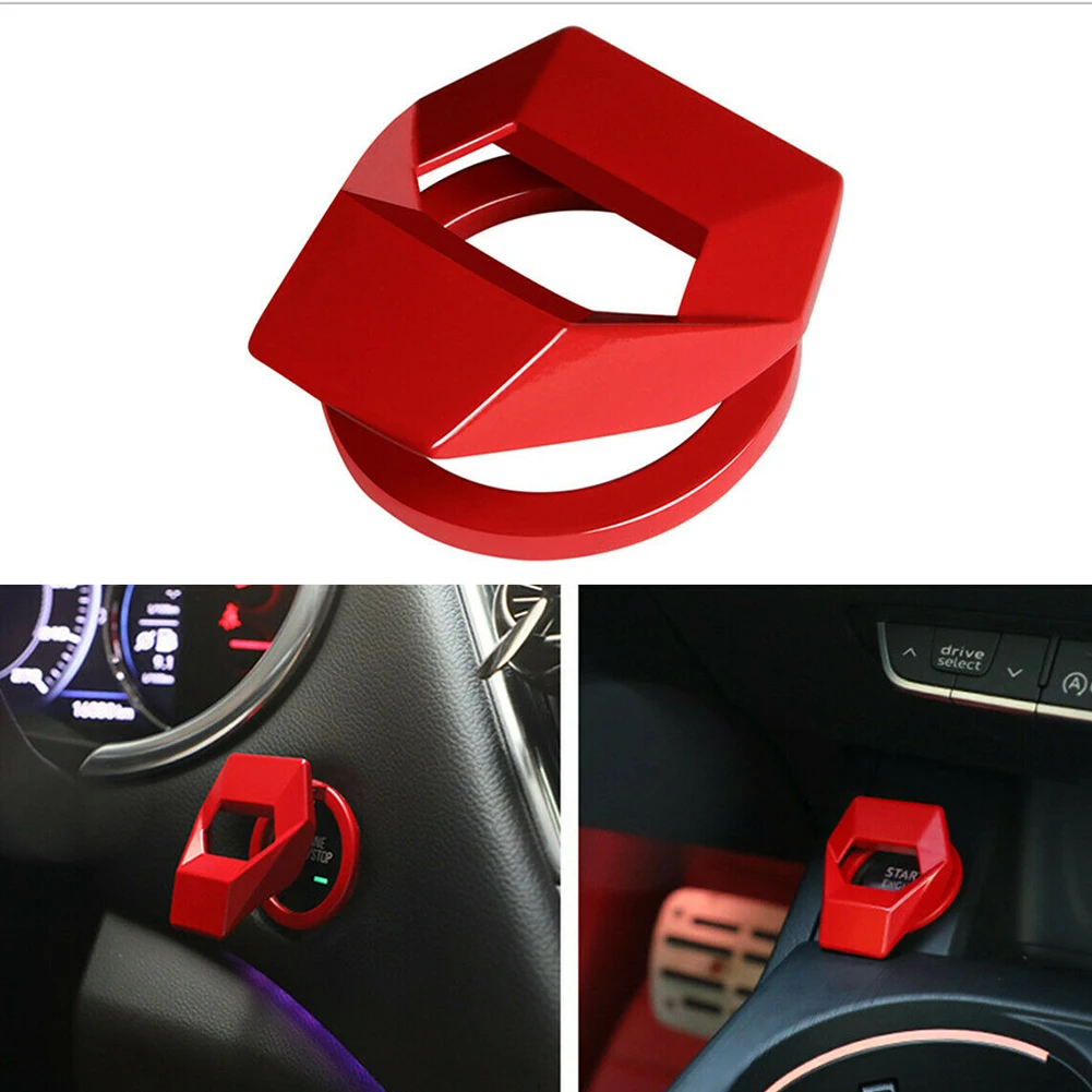 SALE Universal Car Engine Start Stop Push Button Switch Decor Cover Car Accessories Decorative Trim Sticker Car Accessories