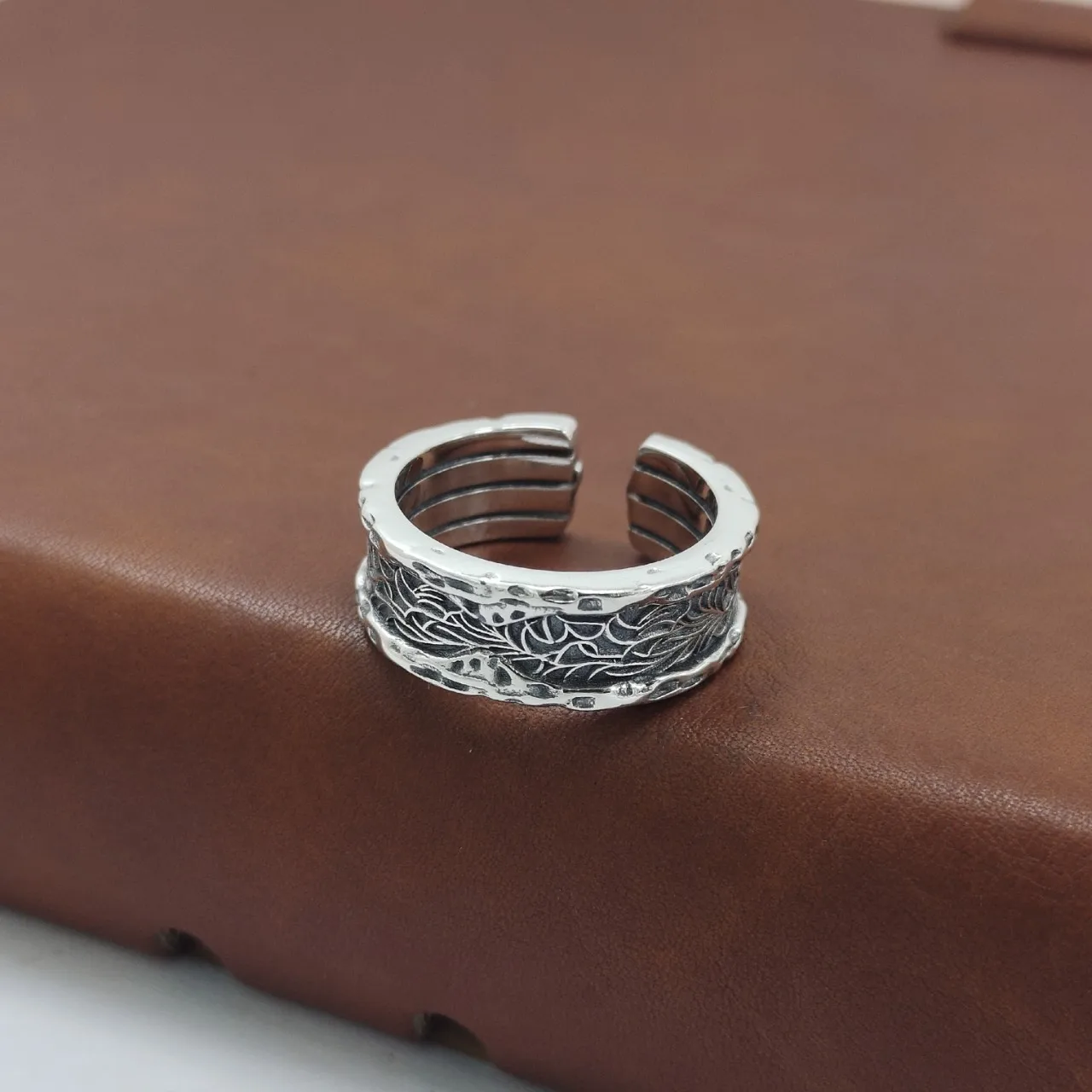 Tangcao ring Silver 925 female special-interest design fashion personality ins cold wind index finger ring