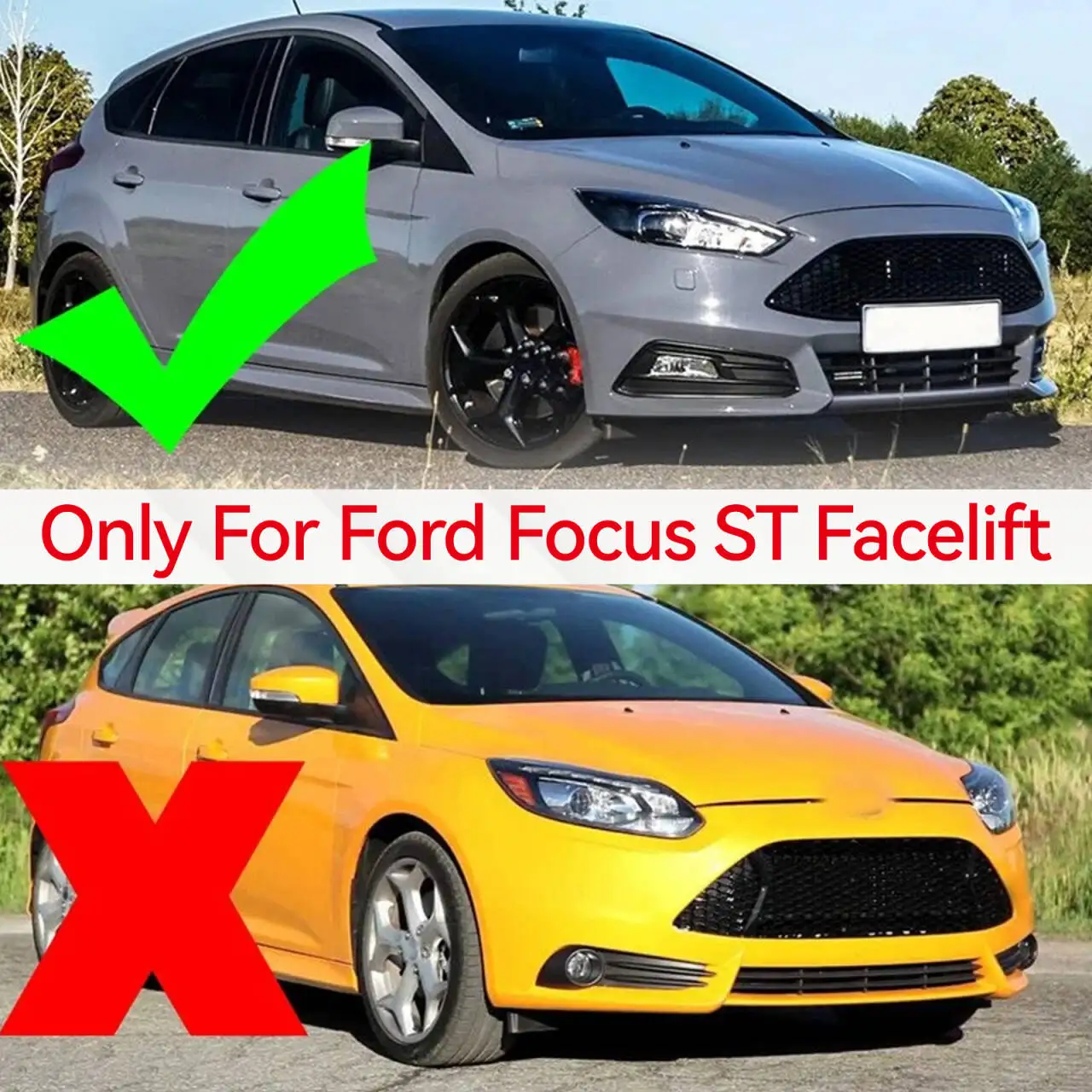 Car Front-Bumper Towing Eye Cover Cap 1880230 Replacement For Ford Focus MK3 ST 2014-2018 Eye Hook-Cover Cap Auto Accessories