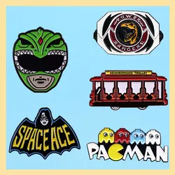 Pop Style in Western Cartoon Trend Badge Delicacy Cartoon Brooch Creativity Anime Enamel Pins Given Friends In Need Gift