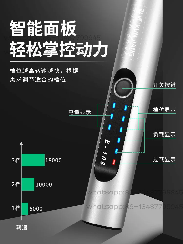 Grinder Electric Engraving Pen Wenwan Corn Making Kit Mini Grinding Pen Handheld