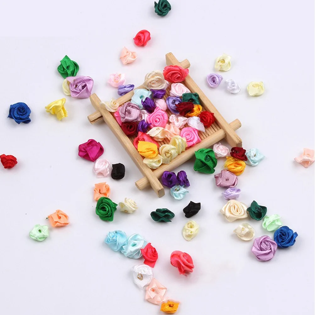 

2Packs Mini Artificial Rose Flowers Fake Flower Heads DIY Wedding Supplies Artificial Rose Flowers Wedding Supplies