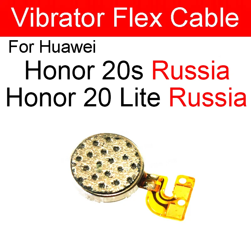 Moto Vibrator Module Flex Cable For Huawei Honor View V10 V20 20S 20i 10i 20 10 9 8 Pro Lite 8X Max Vibration Ribbon Parts
