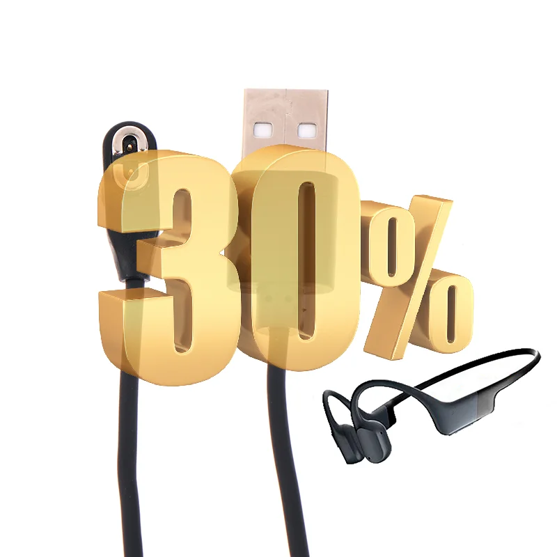 Bone Conduction Headphones Charger Cable Bluetooth-Compatible Earphone Power Supply Wire For After Shokz Aeropex AS800 Earphones