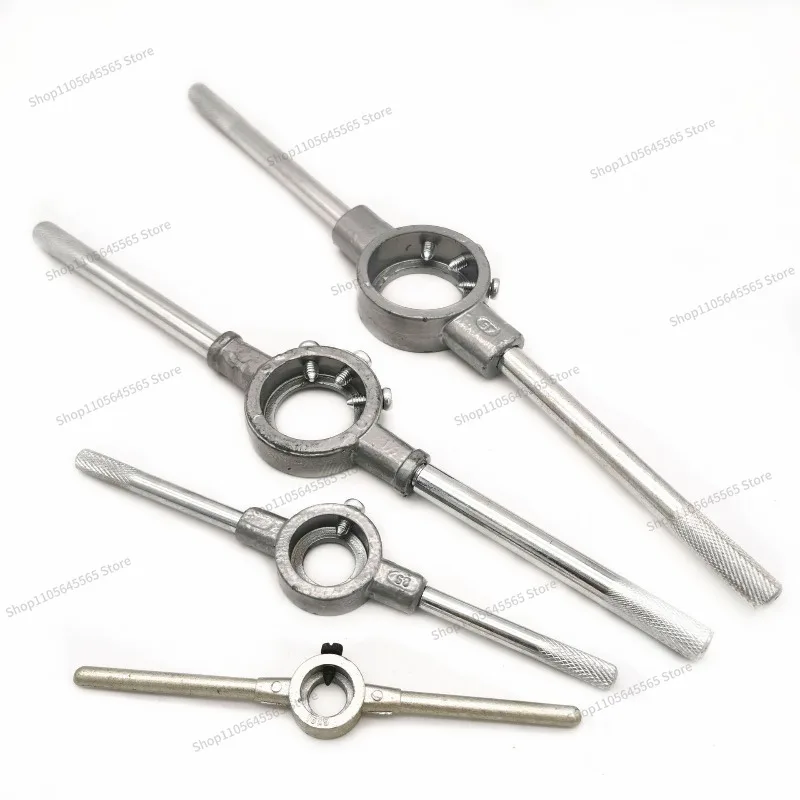 For Die Wrench Set Wire Winch Holder Round Wire Wrench Water Pipe Thread Tapping Galvanized Ratchet