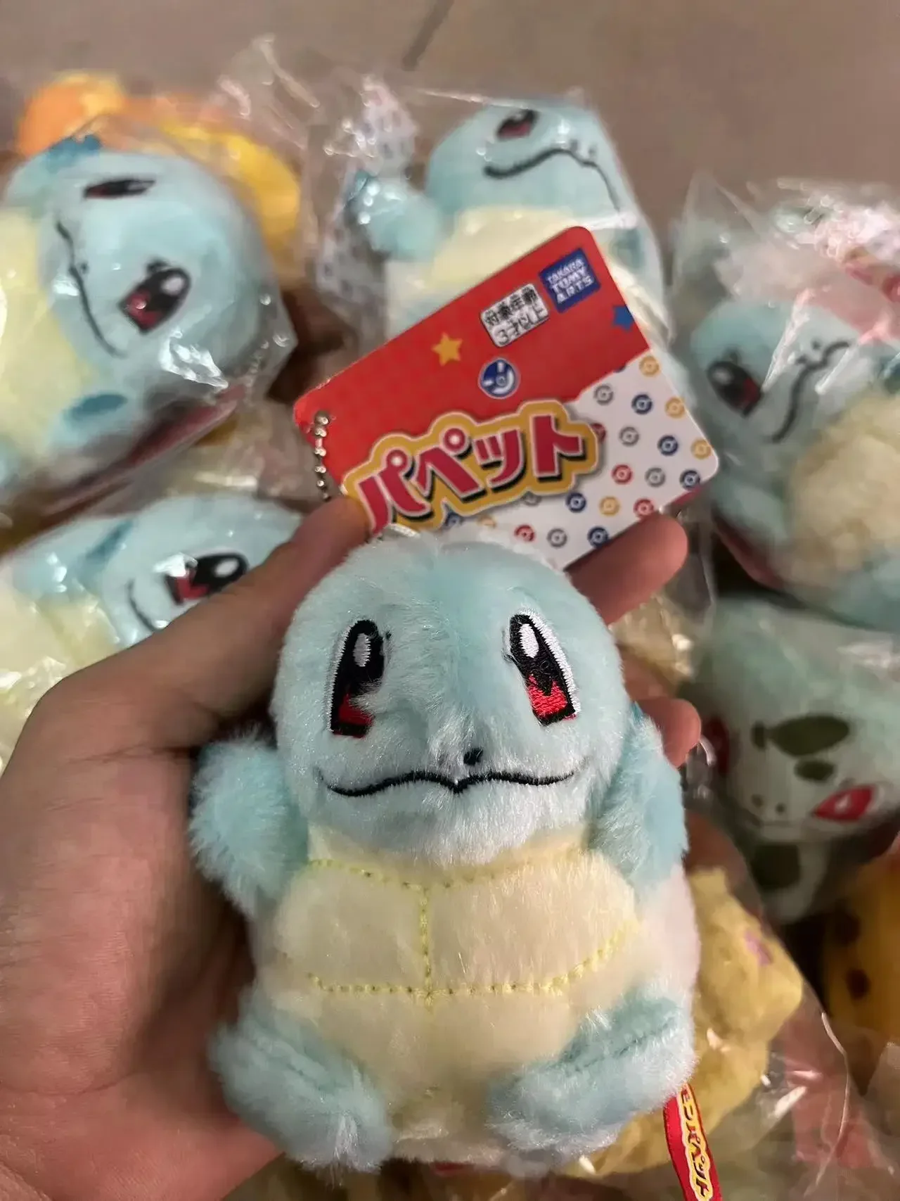 10 teile/los Squirtle Plüsch 12cm Spielzeug puppe weich gefüllt Anhänger Schlüssel bund Weihnachts geschenk