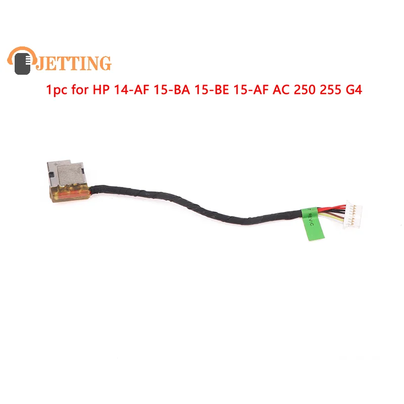 

1Pc DC Power Jack With Cable For HP 14-AF 15-BA 15-BE 15-AF AC 250 255 G4 Laptop DC Power Jack Charging Flex Cable