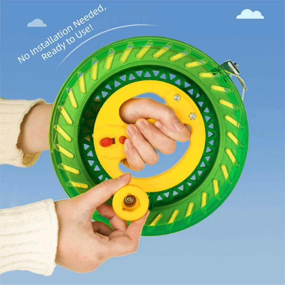 150/300/400/500M Kite Reel Winder with Line Plastic Professional Flying Tool Winder with Lock Flight Handle Tools