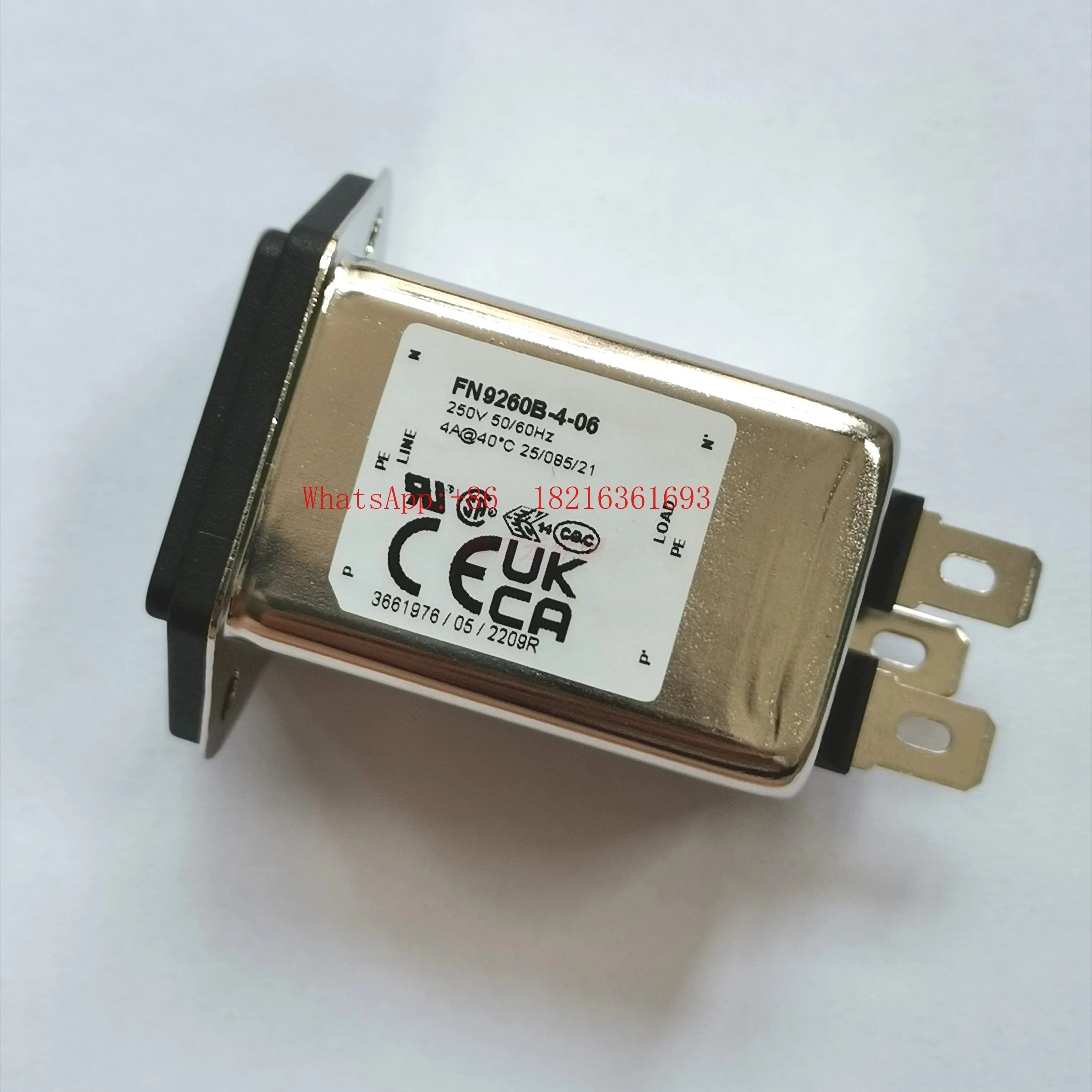 FN9260B-4-06/FN9260B-10-06 Power Input Module Filter