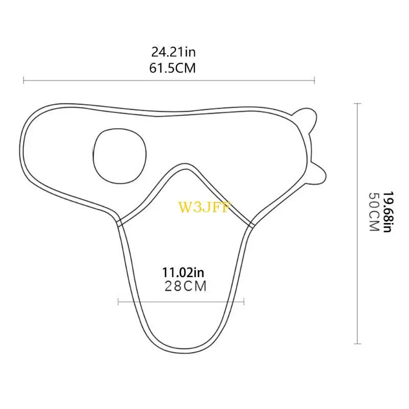 W3JF Kids Baby Swaddle Koc z zestawem kapeluszu na 0-3 miesiące Regulowany nowonarodzony zestaw puchowych